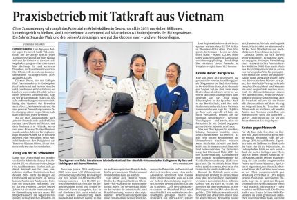 Tatkraft Vietnam zahnarzt